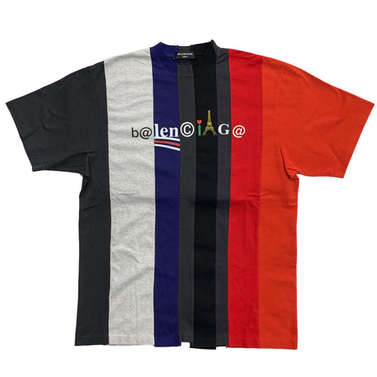 BALENCIAGA | バレンシアガ cut-up t-shirt 半袖Ｔシャツ マルチカラー サイズ：XXS