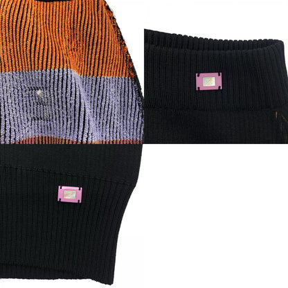 CHANEL | シャネル アルファベット カーディガン&スカート セットアップ ブラック サイズ：36