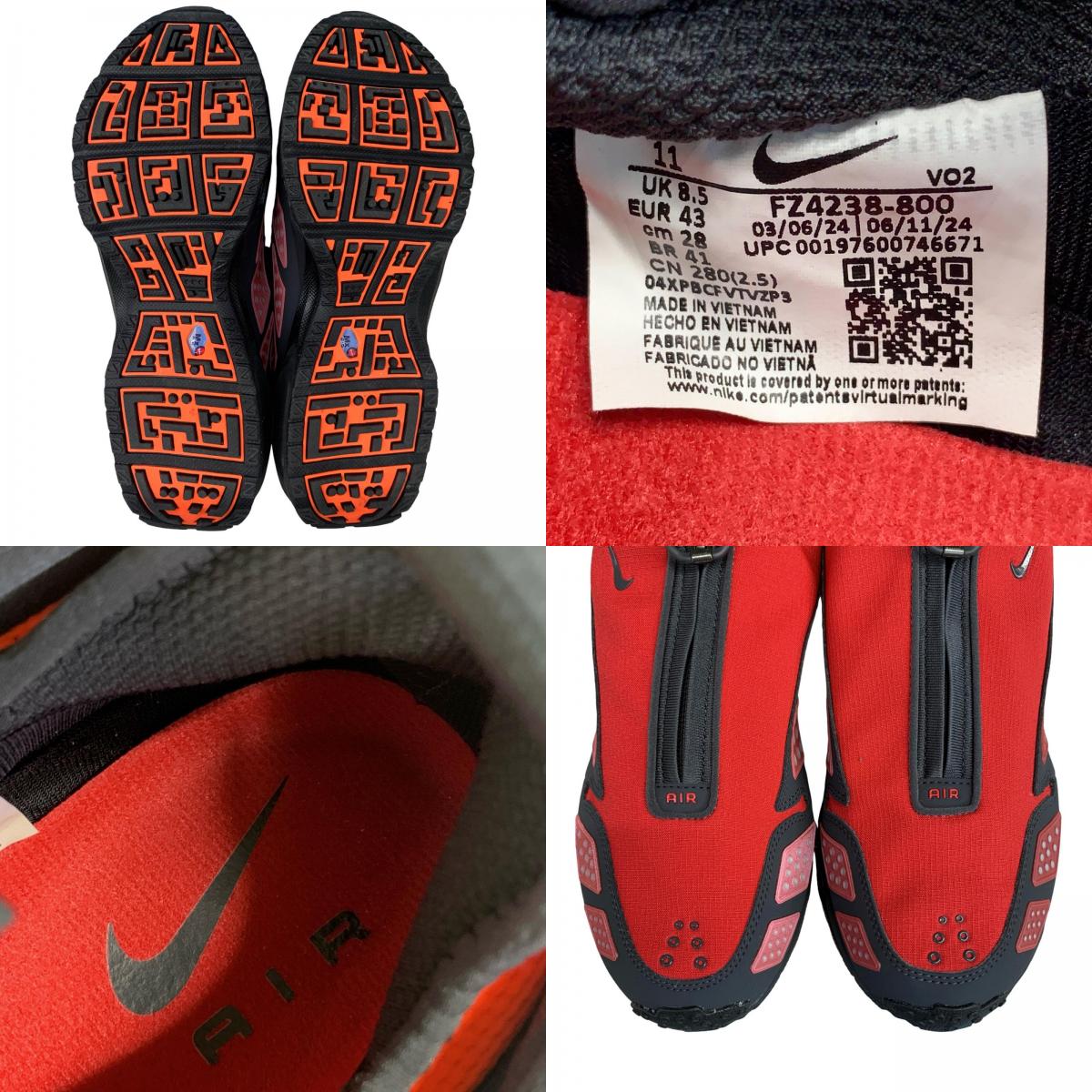 NIKE | ナイキ Air Max SNDR GORE-TEX 'Dark Smoke Grey and Fire Red' スニーカー レッド 28cm