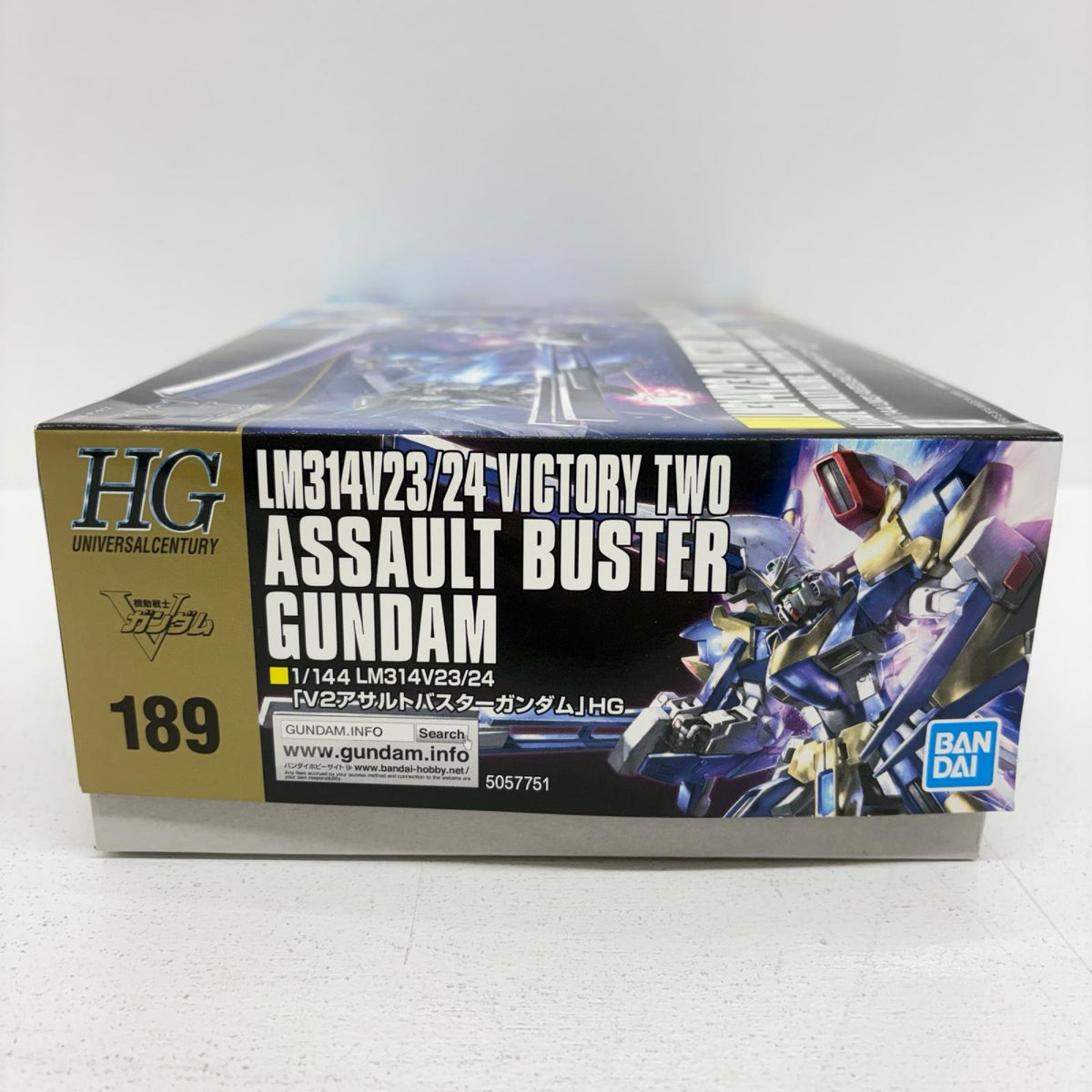 プラモデル 1/144HGUCLM314V23/24V2アサルトバスターガンダム「機動戦士Vガンダム」[5057751] LM314V23/24V2アサルトバスターガンダム HG 5057751【加古川物流】