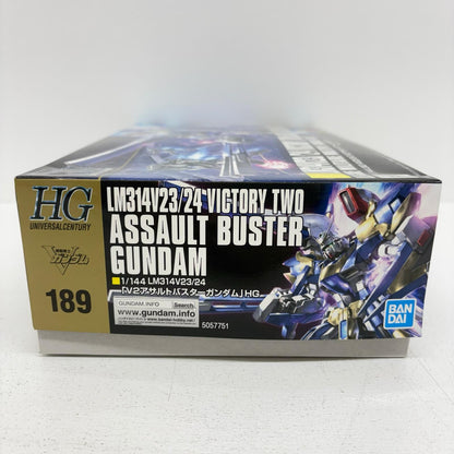 プラモデル 1/144HGUCLM314V23/24V2アサルトバスターガンダム「機動戦士Vガンダム」[5057751] LM314V23/24V2アサルトバスターガンダム HG 5057751【加古川物流】