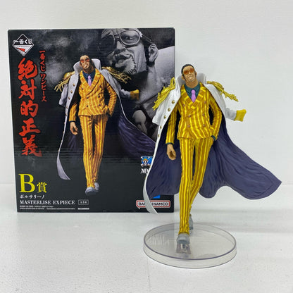 B賞ボルサリーノMASTERLISEEXPIECEフィギュア「絶対的正義/一番くじワンピース」【フィギュア】