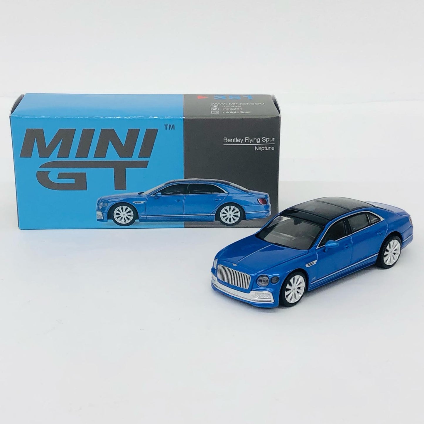 1/64 ベントレー フライングスパー Neptune 左ハンドル 「ミニGTシリーズ」 [MGT00351-L]