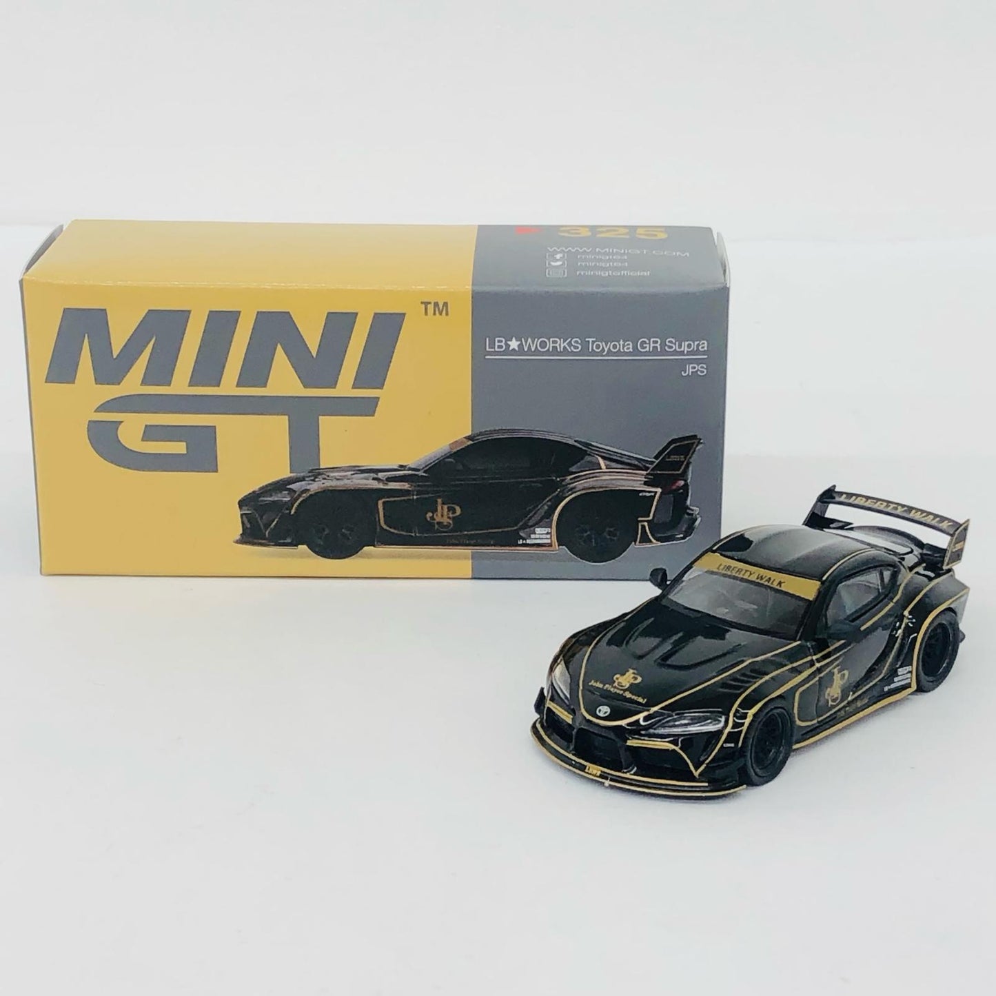 1/64 LB★WORKS GR スープラ JPS 右ハンドル 「ミニGTシリーズ」 [MGT00325-R]