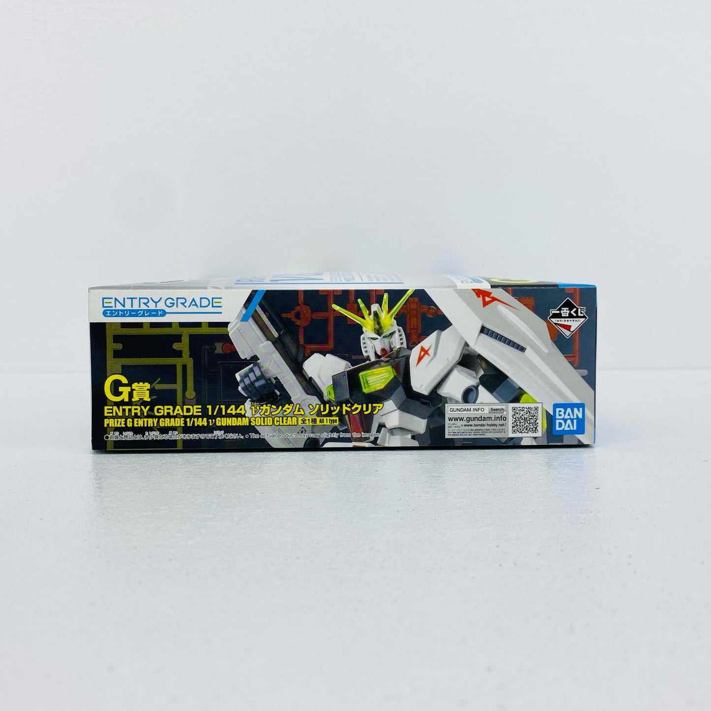 G賞ENTRYGRADE1/144νガンダム-ソリッドクリア「ガンプラ2024/一番くじ機動戦士ガンダム」[2630892]【フィギュア】