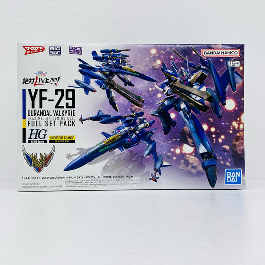1/100HGYF-29デュランダルバルキリー(マクシミリアン・ジーナス機)フルセットパック「劇場版マクロスΔ絶対LIVE!!!!!!」[5065691]
