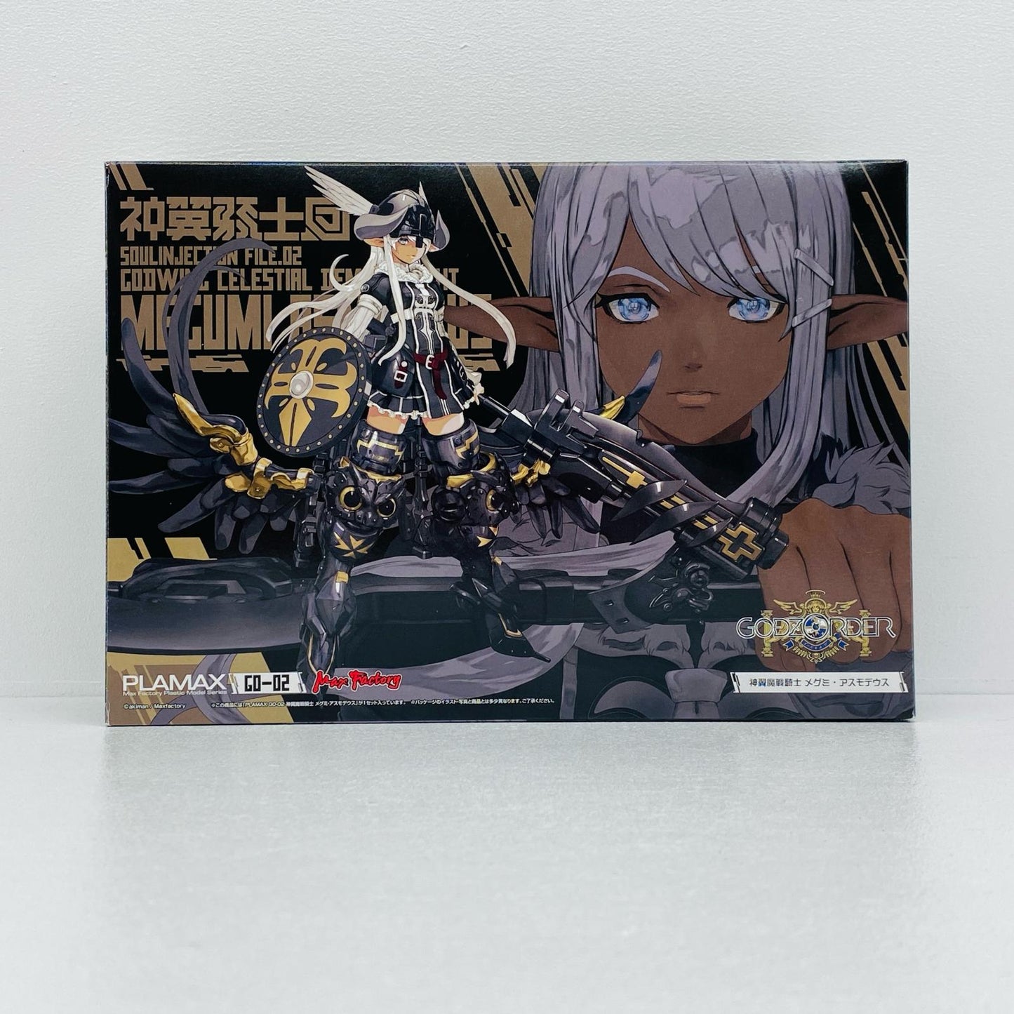 【中古】 ゴッズオーダー プラモデル 神翼魔戦騎士 メグミ・アスモデウス PLAMAX GO【倉吉店】
