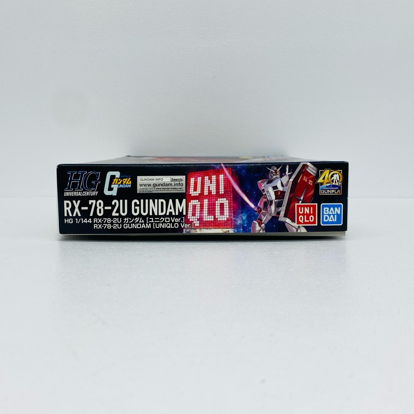 1/144HGRX-78-2UガンダムユニクロVer.「機動戦士ガンダム」ガンプラ40周年アニバーサリーユニクロUTオリジナル限定ガンプラプレゼント景品[2516453]