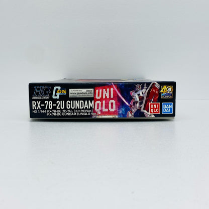 1/144HGRX-78-2UガンダムユニクロVer.「機動戦士ガンダム」ガンプラ40周年アニバーサリーユニクロUTオリジナル限定ガンプラプレゼント景品[2516453]