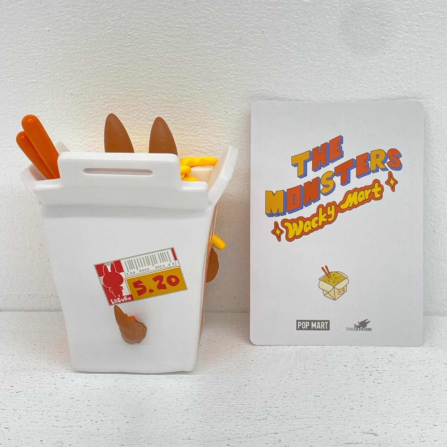 フィギュア Chow Mein 「POPMART THE MONSTERS Wacky Mart シリーズ」 THE MONSTERS Wacky Mart【フィギュア】【瀬戸大橋店】