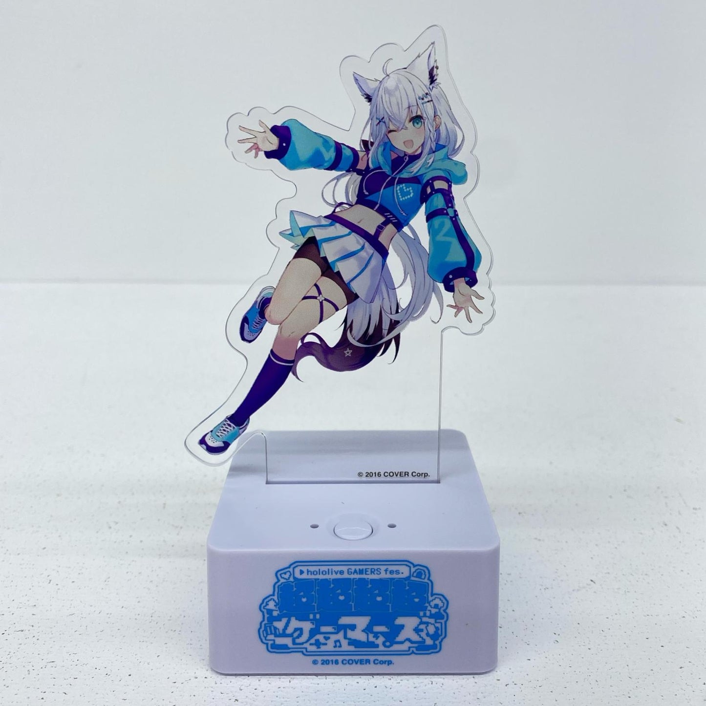 白上フブキ LEDアクリルスタンド 「バーチャルYouTuber ホロライブ hololive GAMERS fes. 超超超超ゲーマーズ」