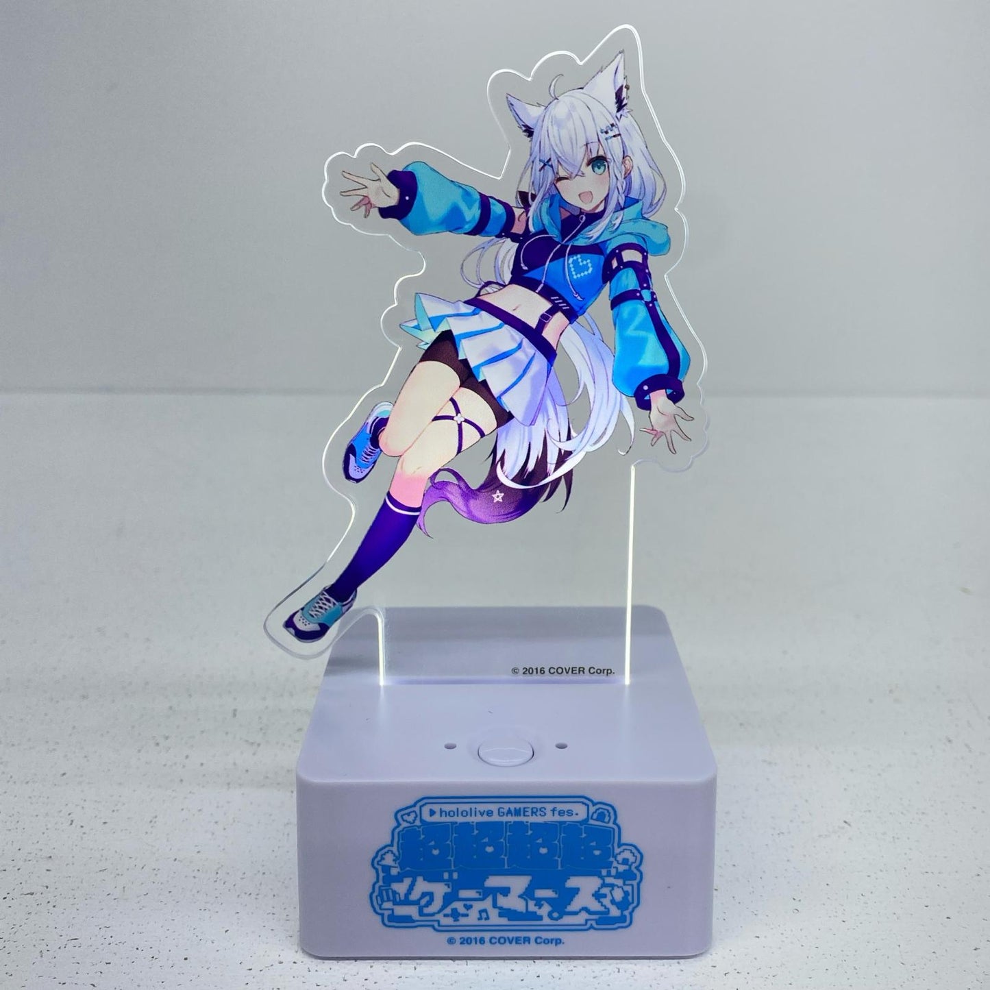 白上フブキ LEDアクリルスタンド 「バーチャルYouTuber ホロライブ hololive GAMERS fes. 超超超超ゲーマーズ」