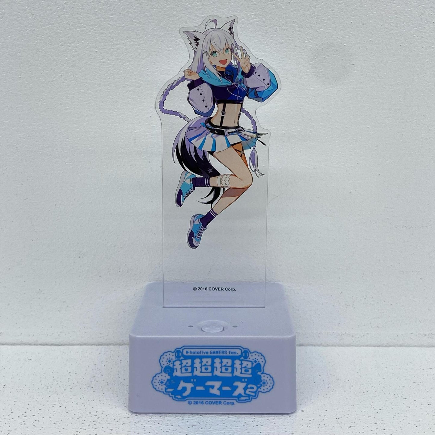 白上フブキ LEDアクリルスタンド 「バーチャルYouTuber ホロライブ hololive GAMERS fes. 超超超超ゲーマーズ2」