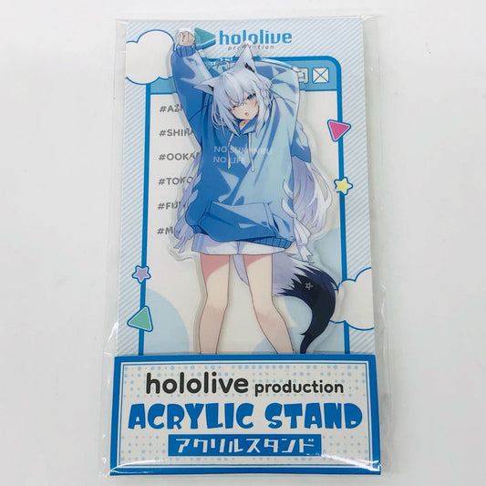 白上フブキ アクリルスタンド ルームウェア