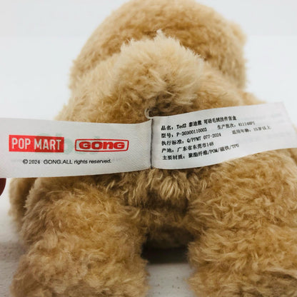 POPMART TED2 ぬいぐるみペンダント Bow Tie Bear