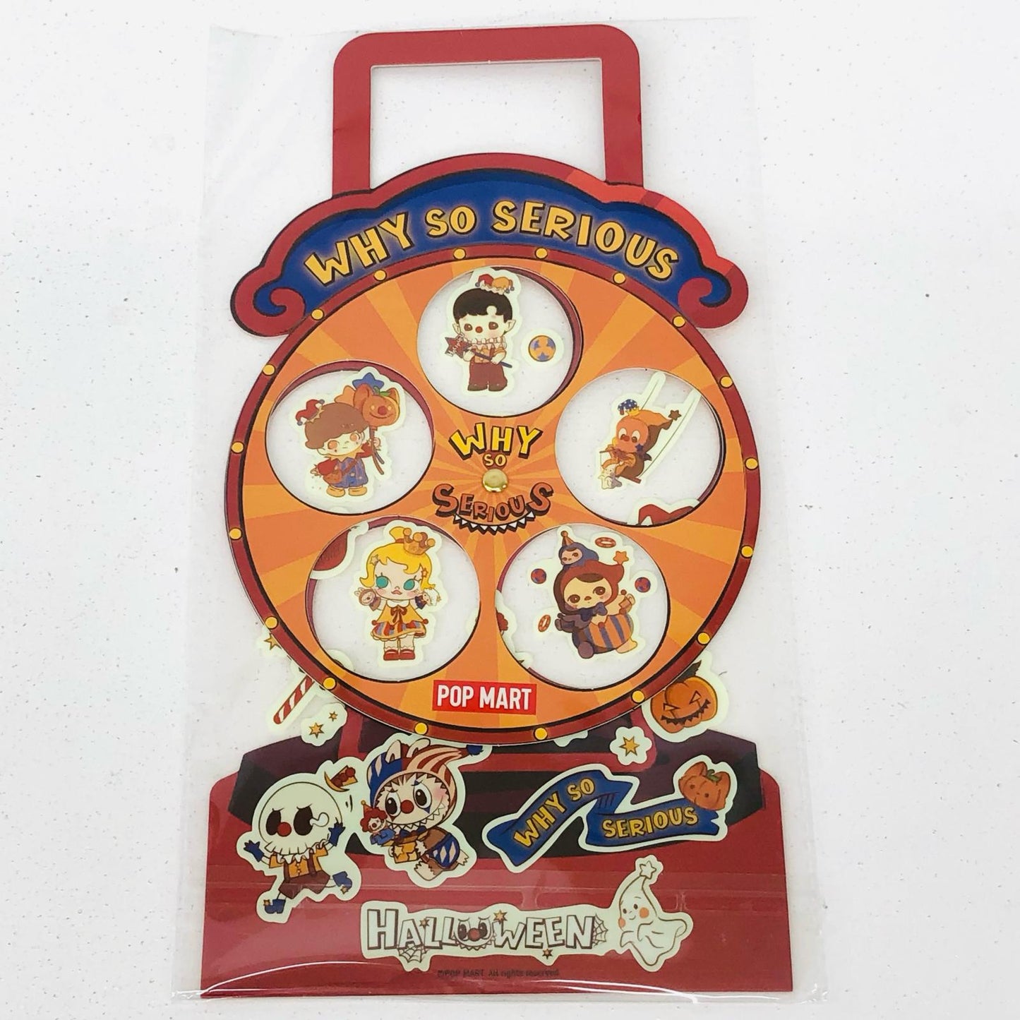 その他ホビー POP MART HALLOWEEN POP UP SHOP 2025 購入特典ステッカー HALLOWEEN POP UP SHOP【瀬戸大橋店】【代金引換不可・日時指定不可】【ポスト投函】