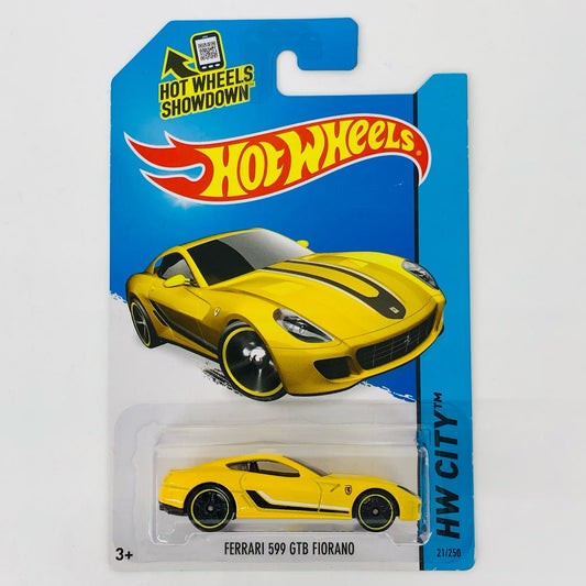 Hotwheels フェラーリ 599 GTB フィオラノ イエロー
