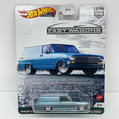 1/64’64シェビーノバパネル「HotWheelsカーカルチャーファストワゴン」[GRJ66]