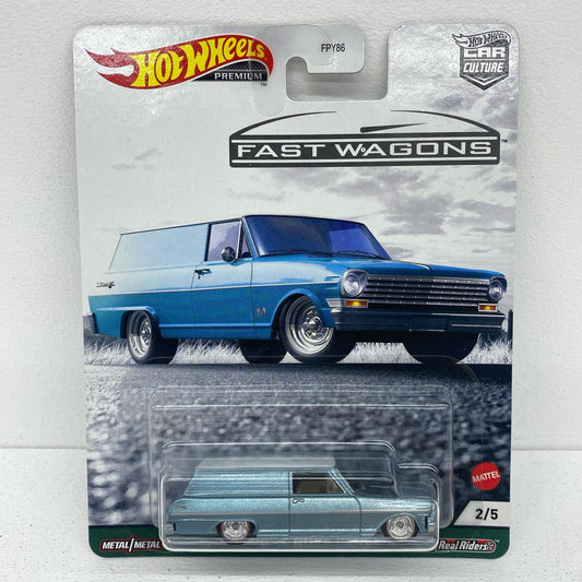 1/64’64シェビーノバパネル「HotWheelsカーカルチャーファストワゴン」[GRJ66]