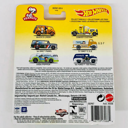 Hotwheels 1/64 PEANUTS SODA POPER
