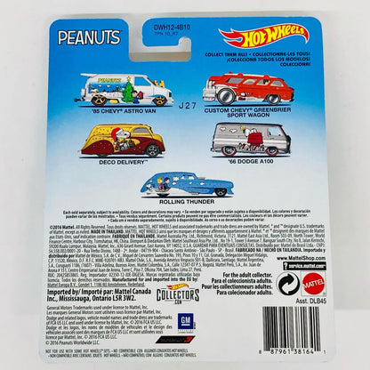 Hotwheels 1/64 PEANUTS ROLLING THUNDER