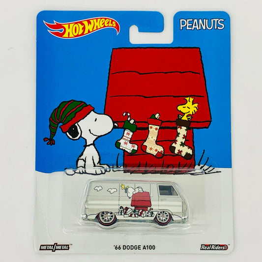 Hotwheels 1/64 PEANUTS '66 DODGE A100 ホワイト