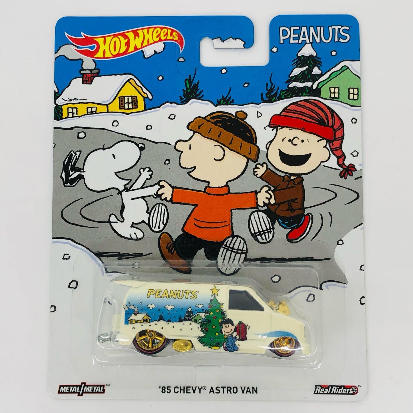 Hotwheels 1/64 PEANUTS '85 CHEVY ASTRO VAN