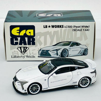 ERA CAR 1/64 LB WORKS LC500 パールホワイト