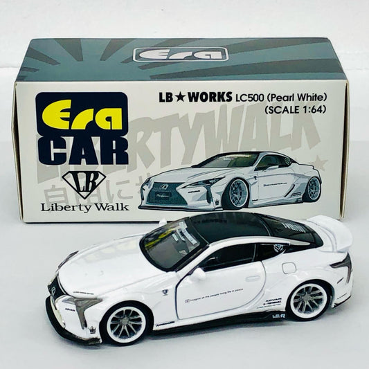 ERA CAR 1/64 LB WORKS LC500 パールホワイト