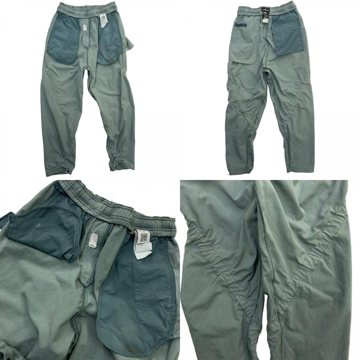 STONE ISLAND | ストーンアイランド Shadow Project HOLLOW CORE ZIP DRAWSTRING PANT パンツ カーキ サイズ：46