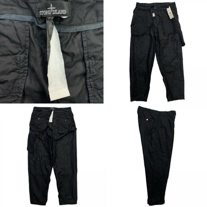 STONE ISLAND | ストーンアイランド パンツ ブラック サイズ：46