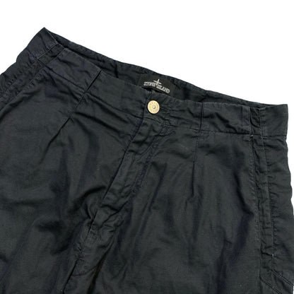 STONE ISLAND | ストーンアイランド パンツ ブラック サイズ：46