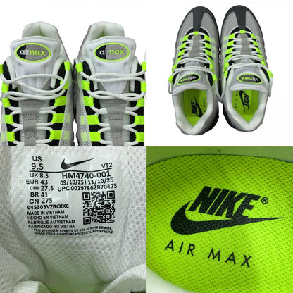 NIKE | ナイキ AIR MAX 95 BIG BUBBLE スニーカー HM4740-001 27.5cm イエロー 27.5cm