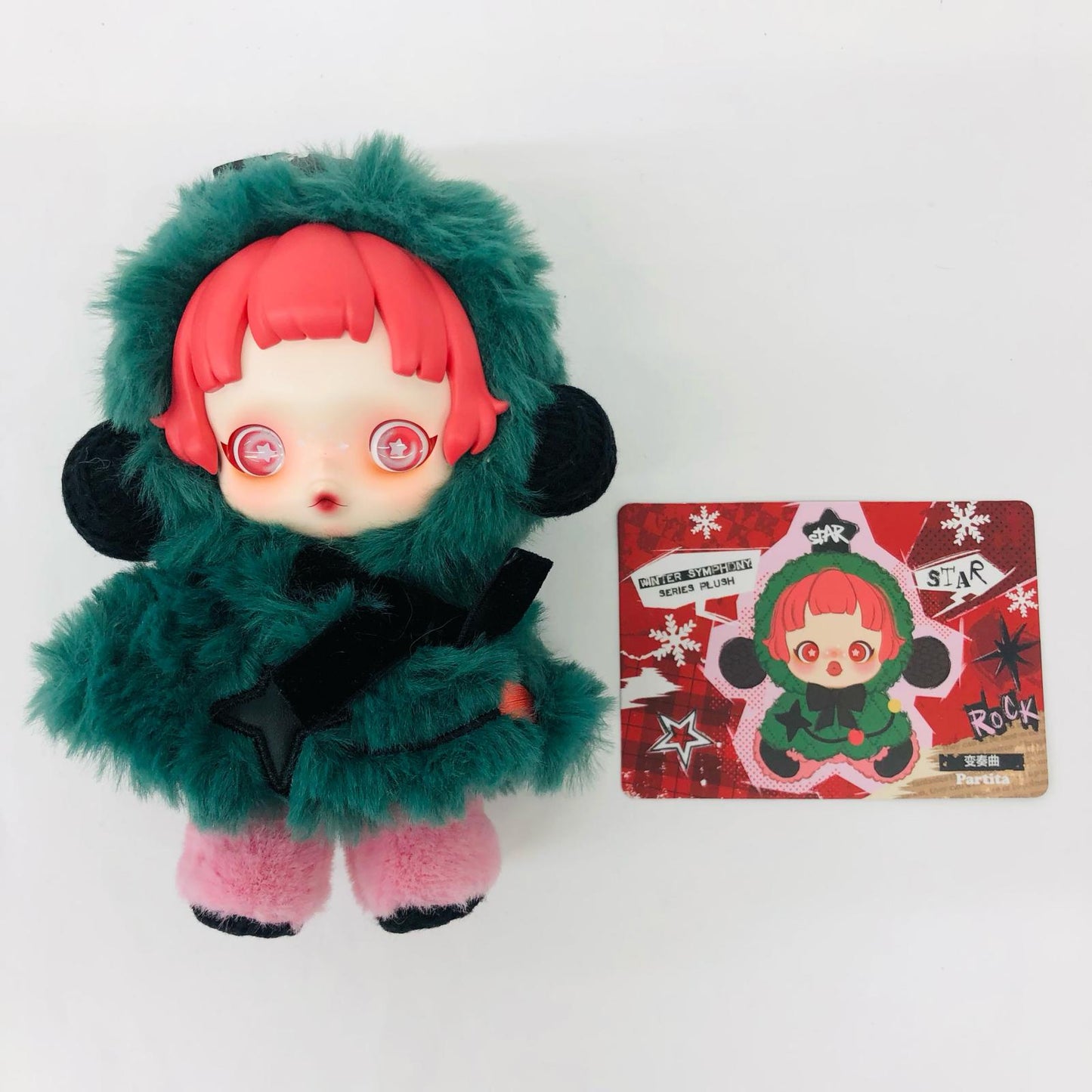 ぬいぐるみ Partita「SKULLPANDA Winter Symphony シリーズ ぬいぐるみペンダント」 SKULLPANDA Winter Symphony ぬいぐるみ ペンダント【瀬戸大橋店】