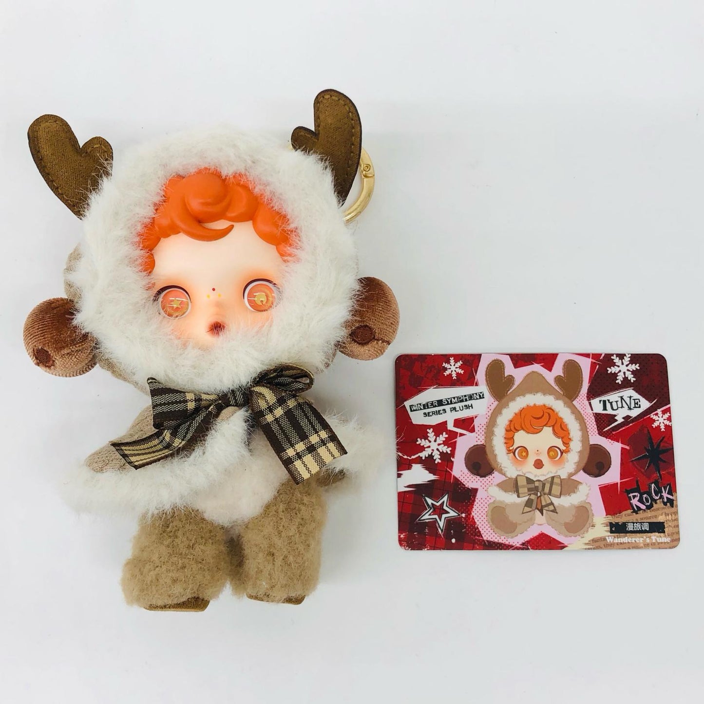 ぬいぐるみ Wanderer's Tune「SKULLPANDA Winter Symphony シリーズ ぬいぐるみペンダント」 SKULLPANDA Winter Symphony【瀬戸大橋店】