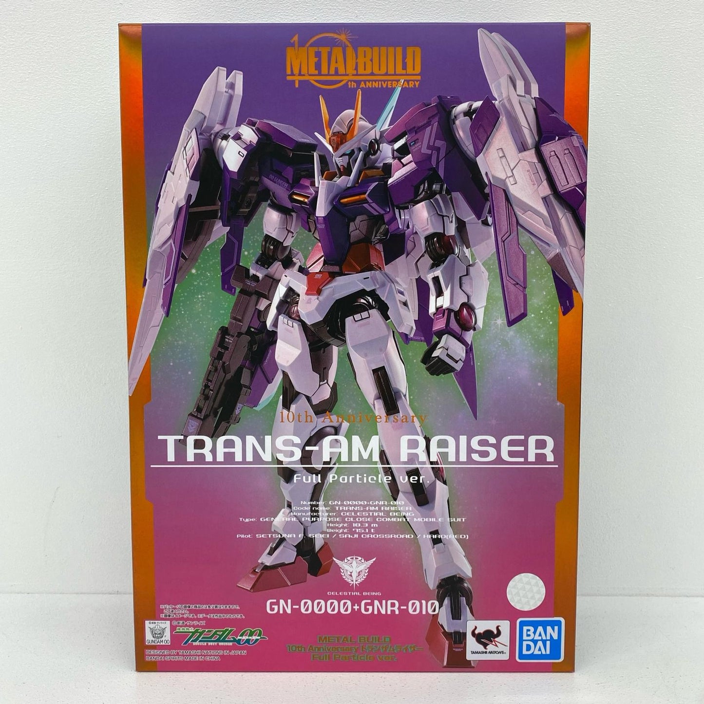 プラモデル METALBUILD10thAnniversaryトランザムライザーFullParticlever.「機動戦士ガンダム00(ダブルオー)」TAMASHIINATIONONLINE2021開催記念商品 ランザムライザーFull Particle ver. METAL BUILD【尾張小牧店】