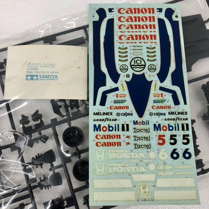 1/20 ウイリアムズ・ホンダ F-1 ’86チャンピオンマシン 「グランプリコレクション No.19」 ディスプレイモデル [20019] 定価1500円版