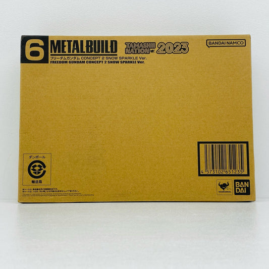 METALBUILDフリーダムガンダムCONCEPT2SNOWSPARKLEVer.「機動戦士ガンダムSEED」TAMASHIINATION2023＆事後通販限定