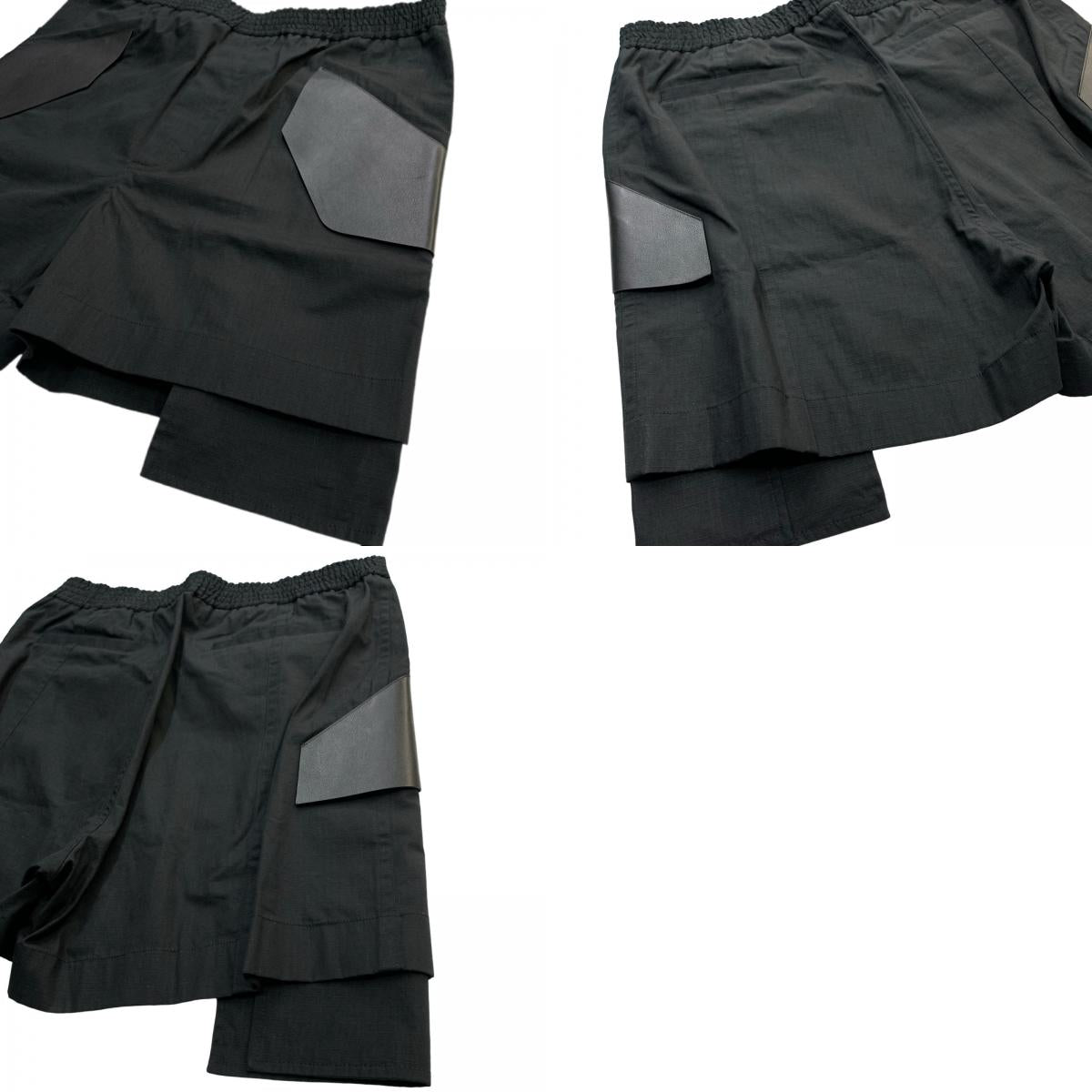 1017 ALYX 9SM RIPSTOP SHORT ショートパンツ ブラック サイズ：L
