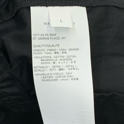 1017 ALYX 9SM RIPSTOP SHORT ショートパンツ ブラック サイズ：L