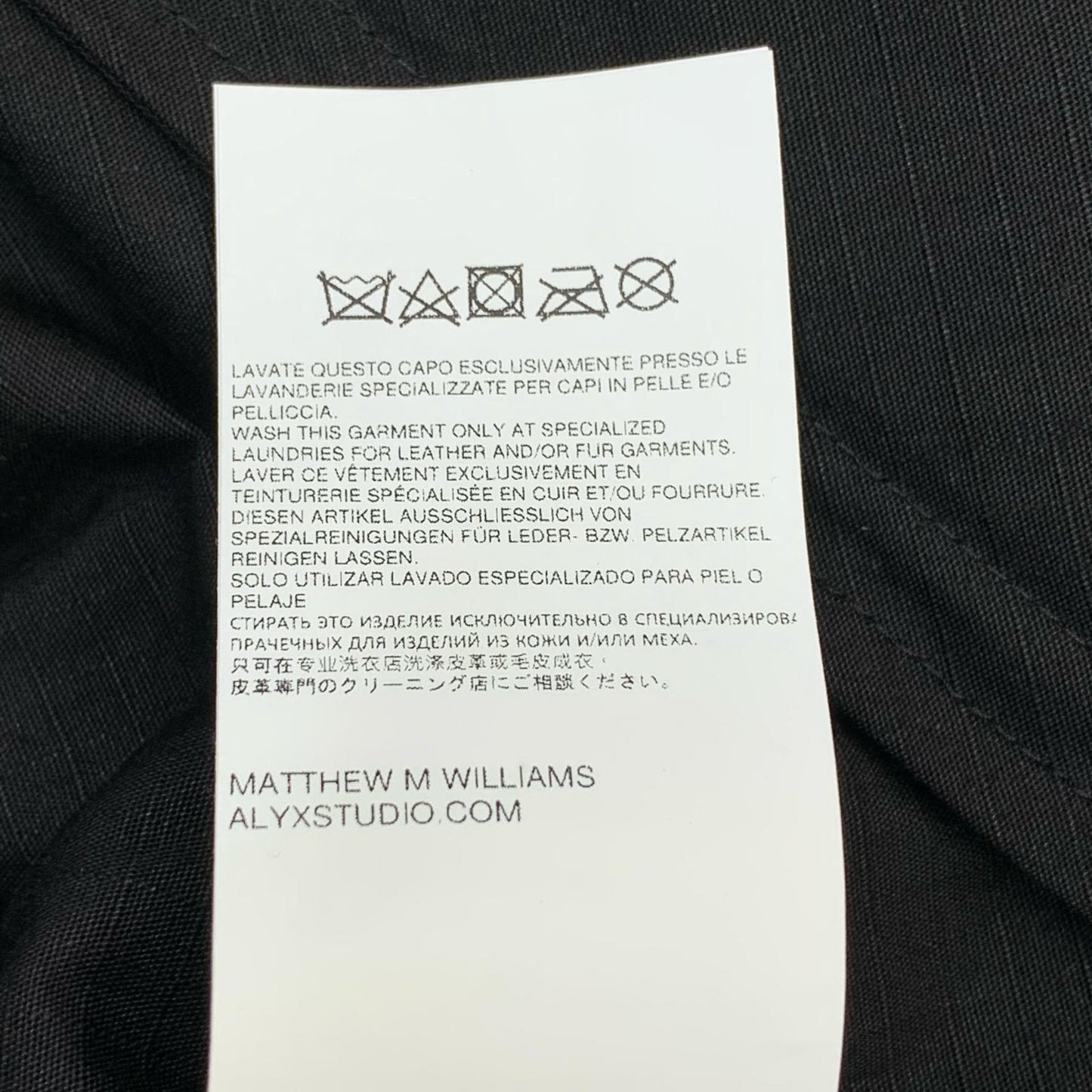 1017 ALYX 9SM RIPSTOP SHORT ショートパンツ ブラック サイズ：L