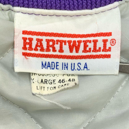 HARTWELL made in USA スタジャン 90’Ｓ パープル