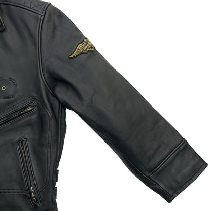 HARLEY-DAVIDSON | ハーレーダビットソン レザー ブラック サイズ：L
