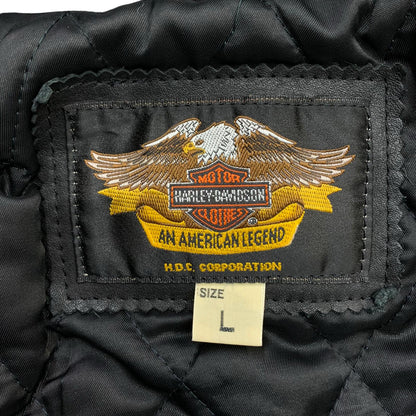 HARLEY-DAVIDSON | ハーレーダビットソン レザー ブラック サイズ：L