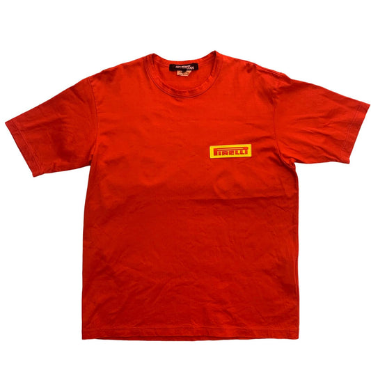 JUNYA WATANABE COMME des GARCONS MAN | ジュンヤワタナベコムデギャルソンマン PIRELLI Patch Short Sleeve T-Shirt 半袖Ｔシャツ レッド