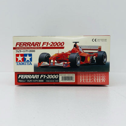 1/20 フルビュー フェラーリ F1-2000 クリアレッド仕様 「グランプリコレクション No.49」 ディスプレイモデル [20049]