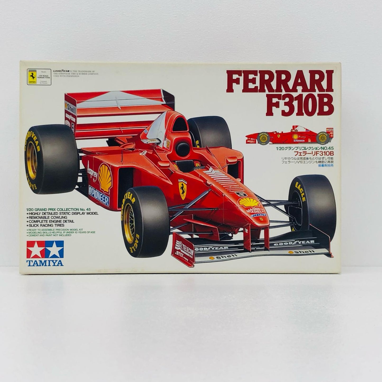 1/20 フェラーリ F310B 「グランプリコレクション No.45」 ディスプレイモデル [20045]