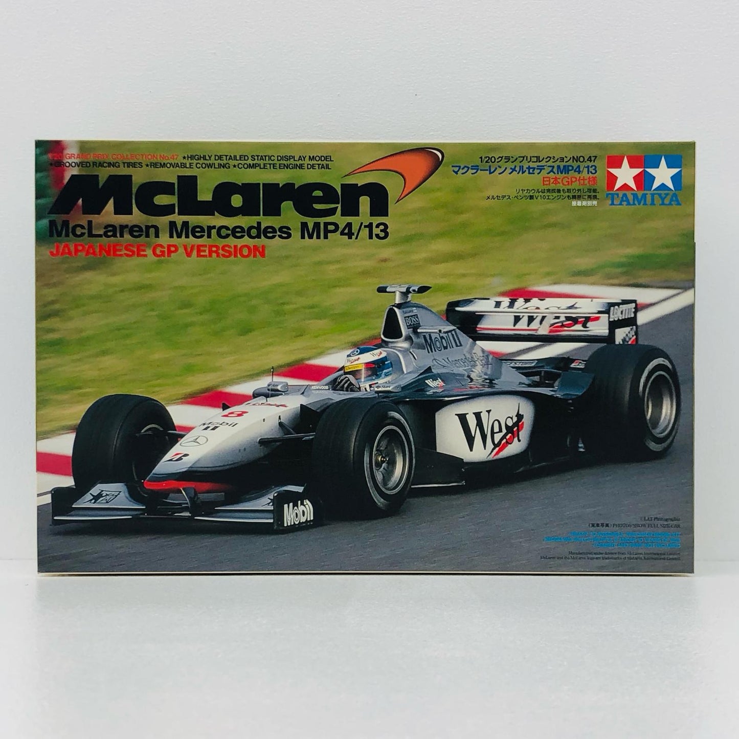 1/20 マクラーレン メルセデス MP4/13 日本GP仕様 「グランプリコレクションNo.47」 [20047]
