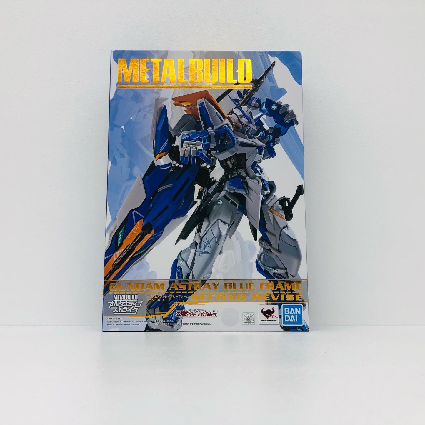 METALBUILDガンダムアストレイブルーフレームセカンドリバイ「機動戦士ガンダムSEEDVSASTRAY」魂ウェブ商店限定【フィギュア】