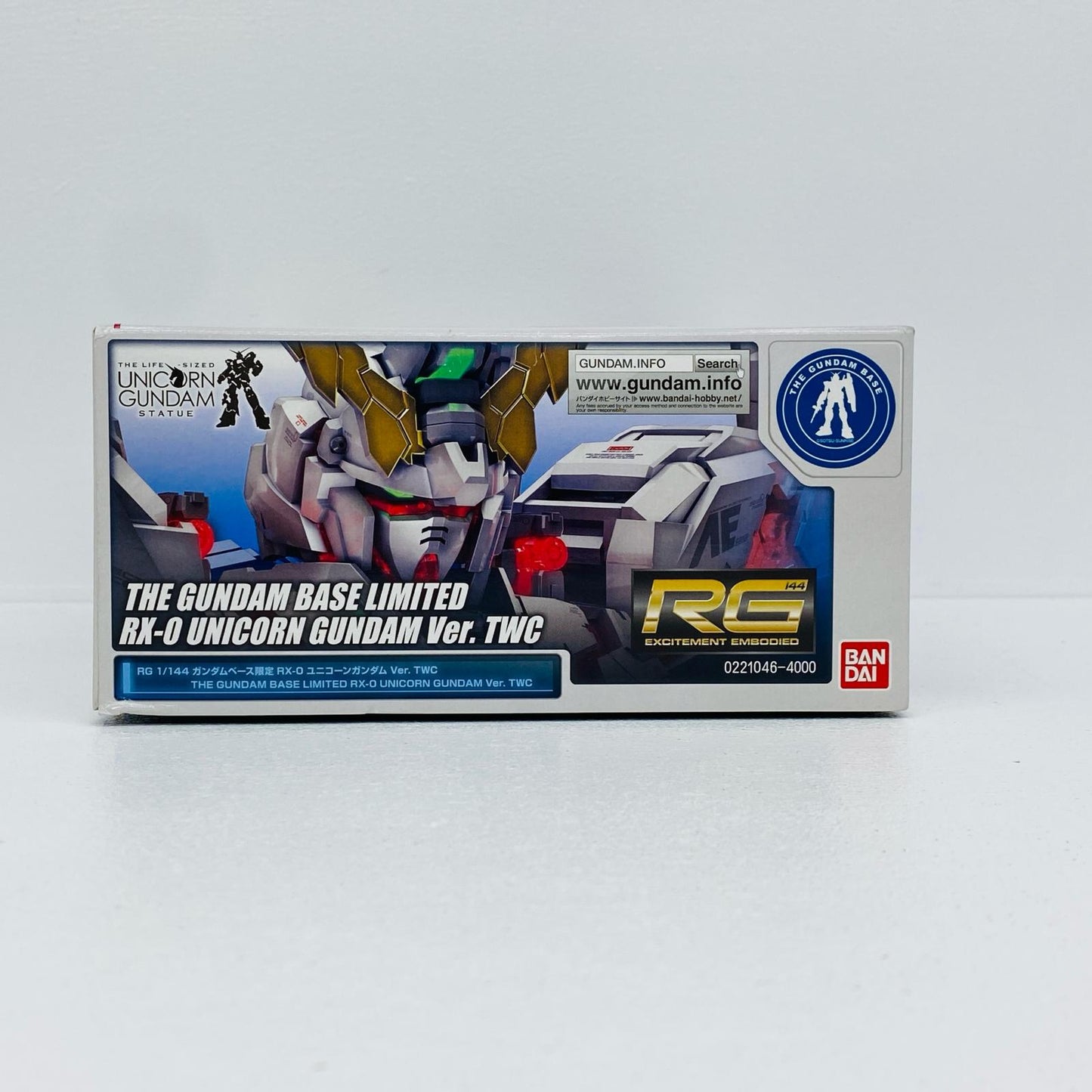 1/144RGRX-0ユニコーンガンダムVer.TWC「機動戦士ガンダムUC」ガンダムベース限定[0221046]